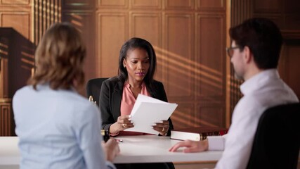 Judge At Divorce Court. Family Law