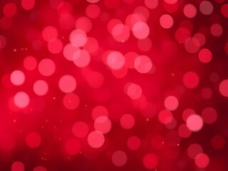 abstract red background with bokeh