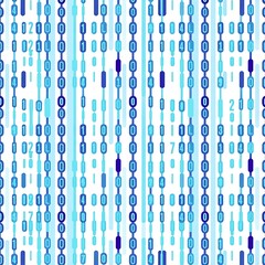 Digital Matrix: Abstract digital rain pattern with binary code cascading down, symbolizing data streams and network connectivity.