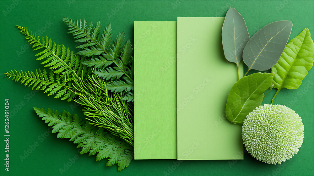 Canvas Prints  nature-inspired greenery bouquet