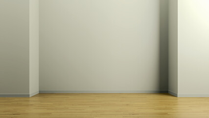 Large luxury modern bright interiors Living room mockup illustration 3D rendering image