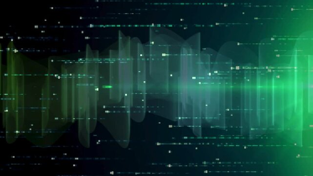 abstract blue background with laser