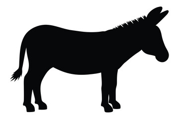Donkey silhouette