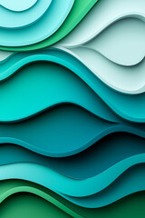 Abstract background with a light blue and green gradient
