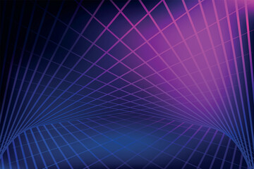 Abstract Neon Grid Background, abstract background with a blue and purple line none effect,  abstract background vector design,  