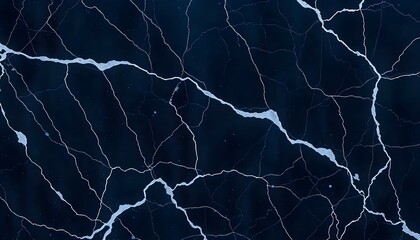 Dark blue marble texture with white veins