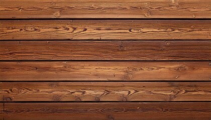 Obraz premium rustic brown wood plank texture with natural grain and knots. This image provides a warm and earthy backdrop for any design project.
