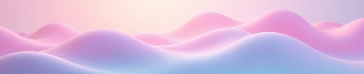 Dreamy pastel wavy backdrop, subtle color shift, coral, pastel