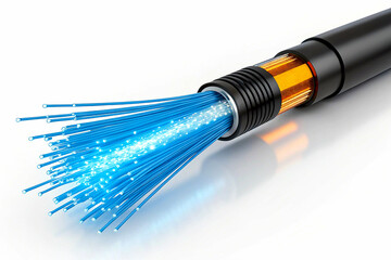 computer optical fiber network cable