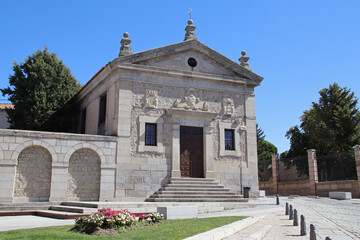 st teresa convent in avila in spain 