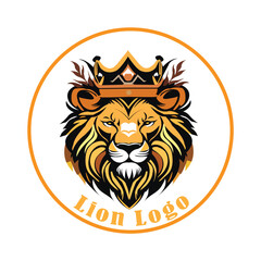 lion head vector