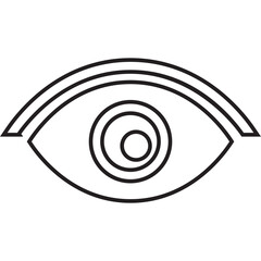 Eye care, eyesight, ophthalmology icon