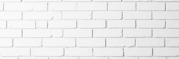 Fototapeta premium Modern white brick wall, subtle texture Perfect for backgrounds , white brick, decor, room