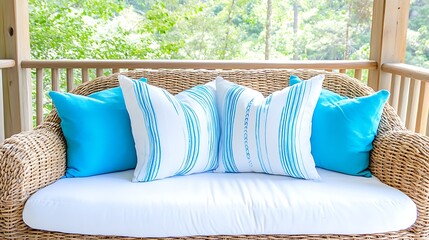 Relaxing sofa setup home interior cozy close-up comfort