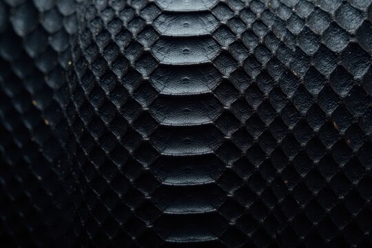 Black python leather texture, intricate scales , overhead shot, skin, sophisticated