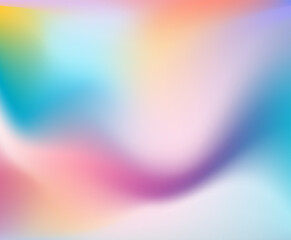 Pastel Gradient Background with copy space. Vector backdrop for banners, posters, and graphic design