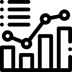 -_planning, bar, data, statistics, analysis line editable icon. Editable stroke. Vector illustration.