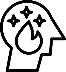 -_vision board, motivation, inspiration, positive, mindset line editable icon. Editable stroke. Vector illustration.