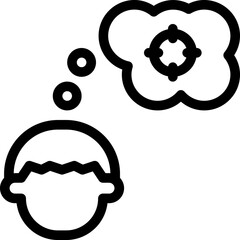 -_wellness goals, sleep, rest, health, relaxation line editable icon. Editable stroke. Vector illustration.