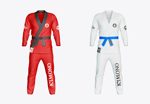 Jiu Jitsu Kimono Mockup