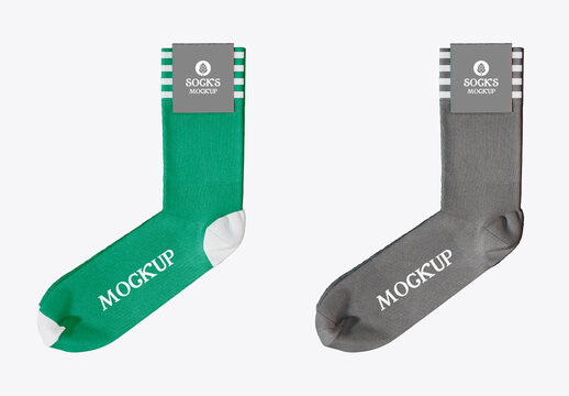Socks Mockup