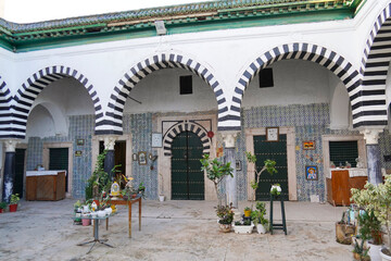 La medina di Tunisi, Patrimonio dell'umanità,UNESCO, intrico di vicoli animati da negozi di spezie e artigianato, nasconde alcuni edifici di grande pregio storico ed architettonico,Tunisi city,, Tunis