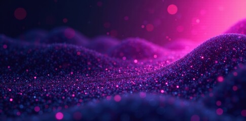 Dark purple grain texture, magenta glow gradient, vintage, purple, stylish