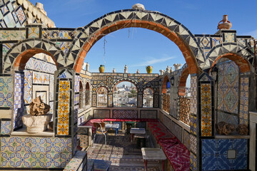 La medina di Tunisi, Patrimonio dell'umanità,UNESCO, intrico di vicoli animati da negozi di spezie e artigianato, nasconde alcuni edifici di grande pregio storico ed architettonico,Tunisi city,, Tunis