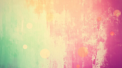 Fototapeta premium Bright Watercolor Abstract With Soft Bokeh