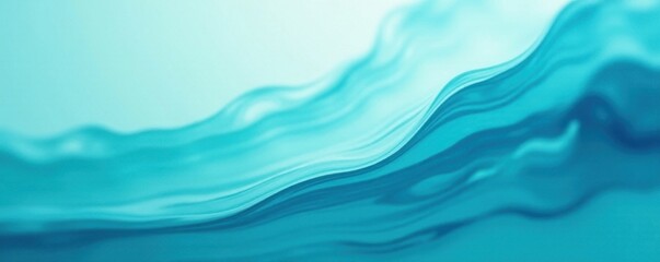 Fototapeta premium Fluid blend of seafoam and sapphire, blurred speed lines Abstract texture , creative, quality, image