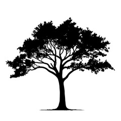 simple tree silhouette