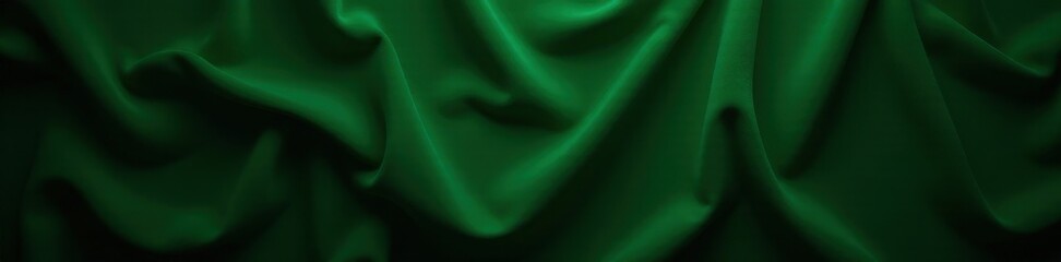 Luxurious emerald textile, lush velvet backdrop, deep, texture