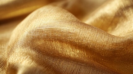 Sophisticated gold satin texture, featuring a brushed finish for a smooth, elegant look, ideal for a refined design.