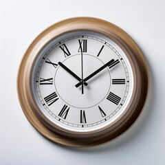 clock isolated on white