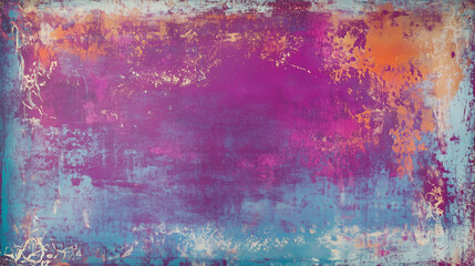 Obraz premium Abstract Grunge Colorful Paint Texture