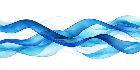 Curvy teal lines enhance the motion and flow of the design.