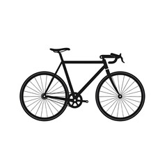 Fototapeta premium bicycle silhouette