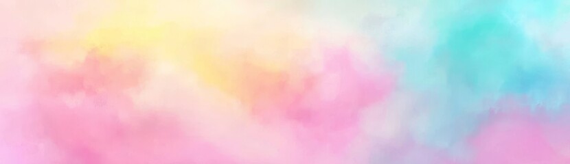 Vivid Pastel Sunset Sky Background