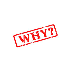 Why text stamp red rubber stamp on white background. Generative AI