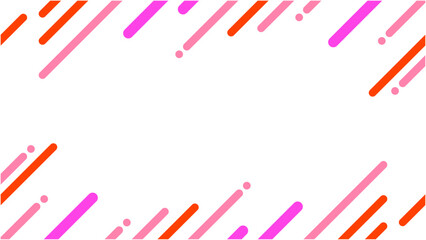 幾何学模様09 チラシ・Web・動画背景素材16:9サイズ ピンク ベージュ レッド 抽象的
