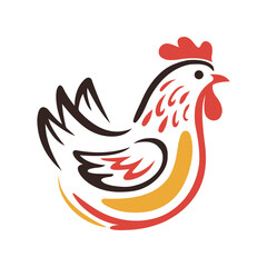 chicken logo, chicken, farm logo, logo, rooster logo and chick logo