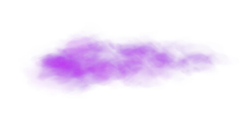 Bright Purple Smoke Cloud Illustration. Fantastic purple smoke. Magic smoke. Smog cloud on podium or stage. Fog vapor over ground or water surface, magic haze. Magic smoke, magic fog, purple steam PNG