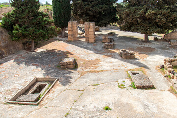 Utica, an Ancient Phoenician and Carthaginian City in Tunisia