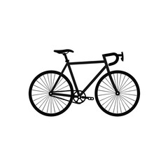 Obraz premium bicycle silhouette