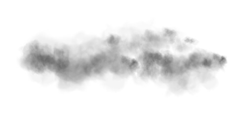 Bright black Smoke Cloud Illustration. Fantastic black smoke. Magic smoke. Smog cloud on podium or stage. Fog vapor over ground or water surface, magic haze. Magic smoke, magic fog, black steam. PNG. 