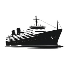 Fototapeta premium cruiser silhouette