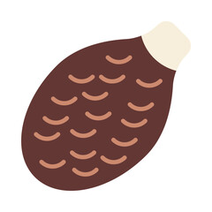 Taro root flat icon
