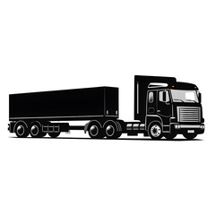 trucks silhouette