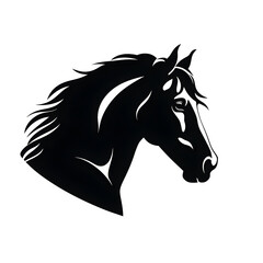 horse head silhouette