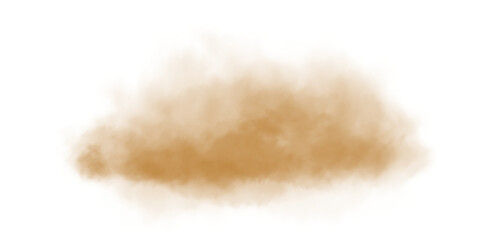 Bright Golden Smoke Cloud Illustration. Fantastic golden smoke. Magic smoke. Smog cloud on podium or stage. Fog vapor over ground or water surface, magic haze. Magic smoke, magic fog, golden steam. PN